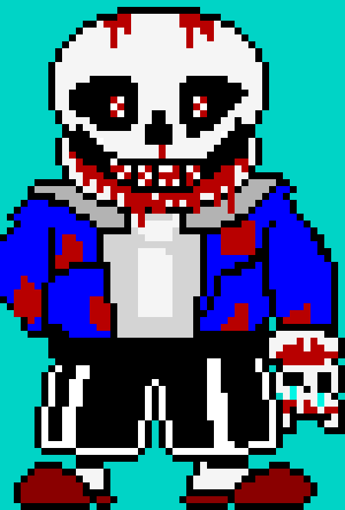 [f5254d] Different AU Sans Battle Sprites