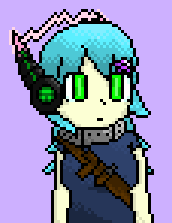 [965131] *she activates her night vision, causing her antennae to send out an electric current, which can drain her battery*