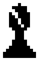 [0cfcb3] Black Bishop