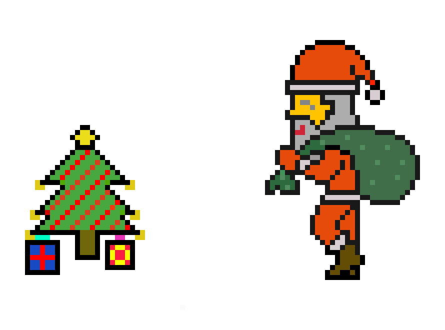 [a18eb7] Pikel art - X-Mas