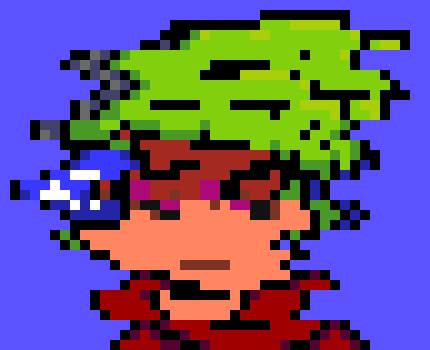 [48193a] (!1!hp)*now glitching* wait why am I glitching now I didn't run out of health...-Bx