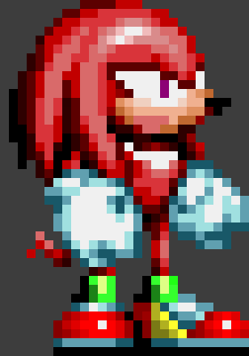 [280a04] How what? And not even a hi to your old buddy, Knuckles?  {Knuckles The Echidna}