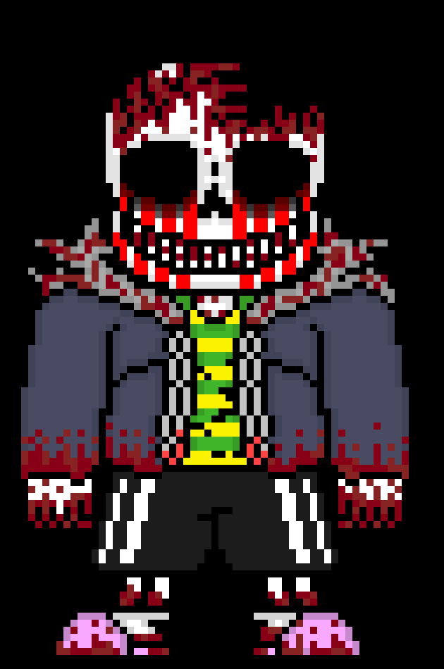 [e8cb42] *you cut the strings, the smile and hands dissapear, you look back at where Terror was, but hes gone* B E H I N D Y O U *summons a battle axe and slashes mixedverse so many times it gets mixedverse down to 1 hp*