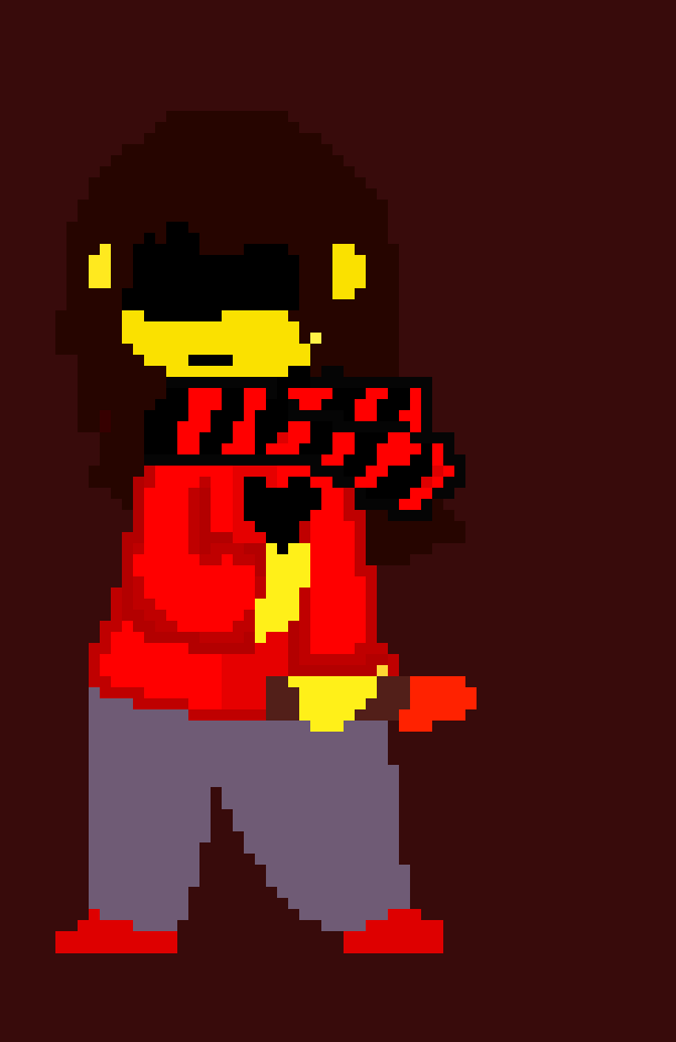 [904ba9] grabs knife TELL ME NOW FRISK 