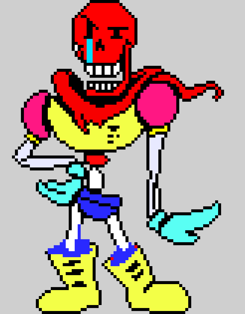[bcea0b] Undertale Papyrus sprite