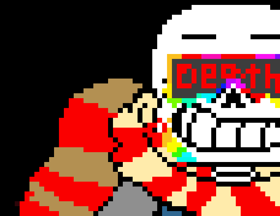 [86ff52] Someone help speck - Fresh!Ink sans