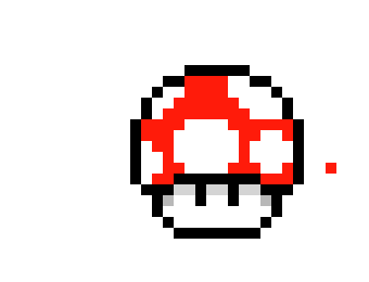 [fa4acf] Hey guys blue pickachu made this but I'm on a different account so I can't acess my other creations so I made this mushroom!!!