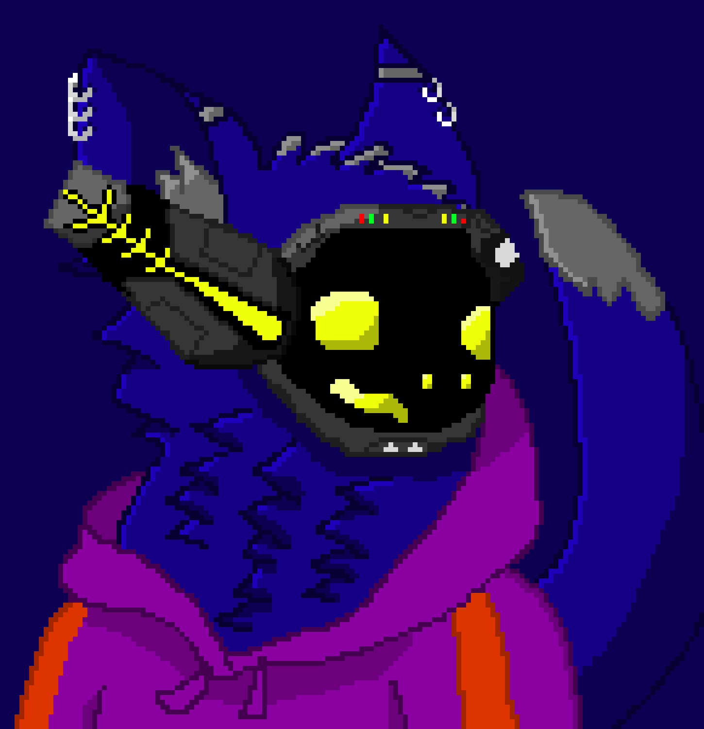 [48193a] *looks at you* Huh? What the- -John