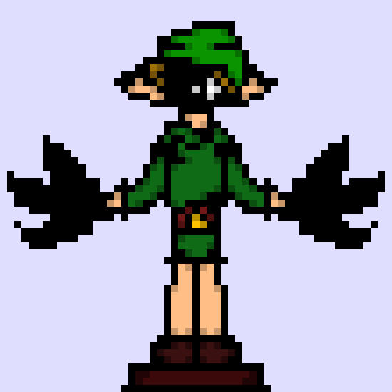 [17d6d3] [he grabs one of the lovelies, and throws them, dealing 7 damage but inflicting blindness, somehow]