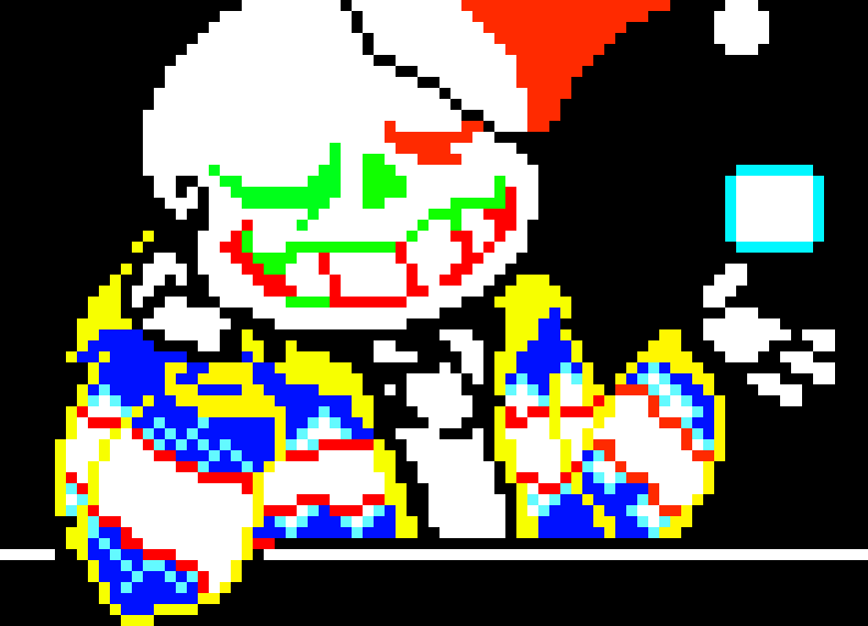 [11a9d7] -teleports behind blueberry- Heheh, Sup Bucko -ShopKeeper Sans