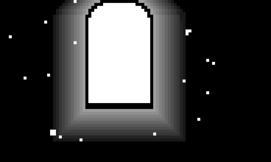 [9664c4] room 1 black door sparkle 13