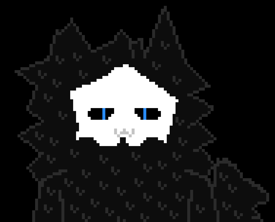 [ebf0c4] *he walks behind Luci*