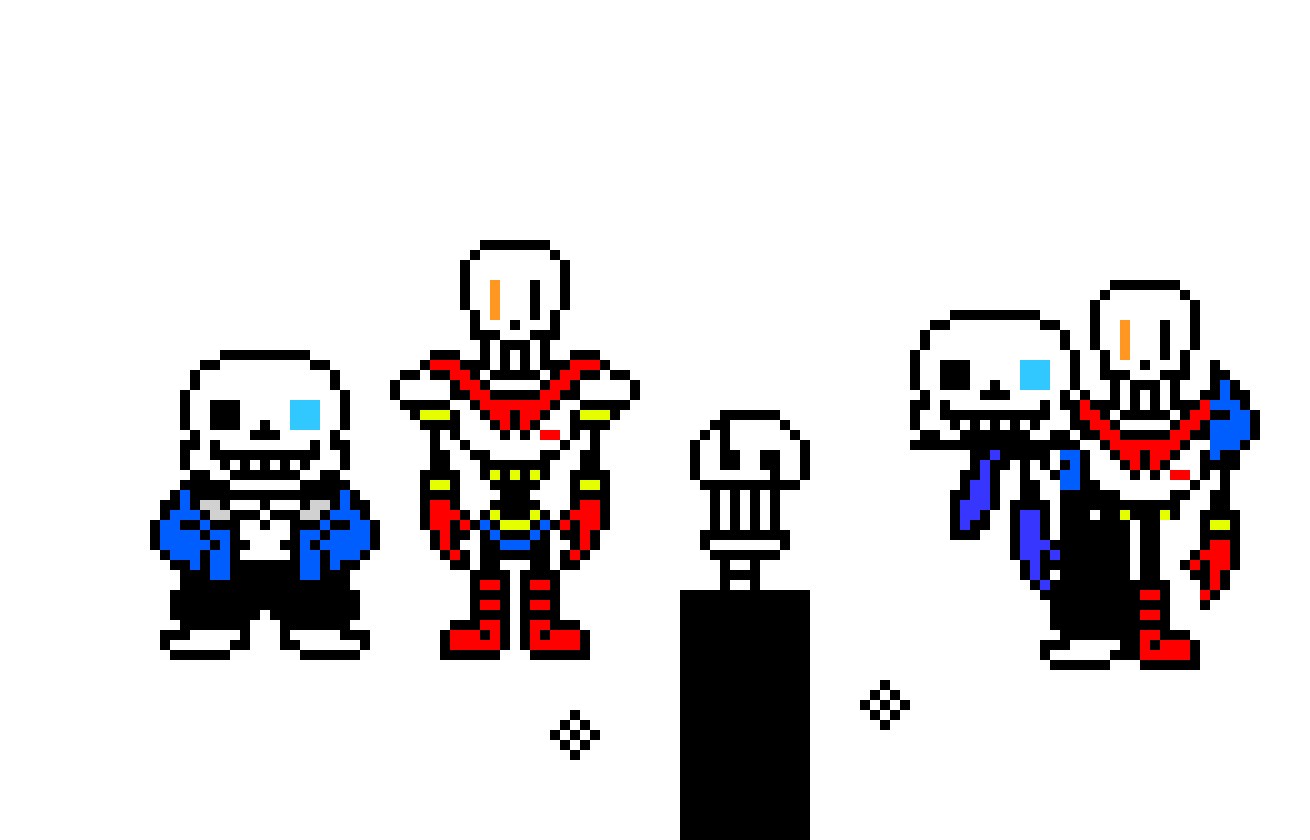 [af4498] sans and papyrus IIIIII 2.0 Gaster
