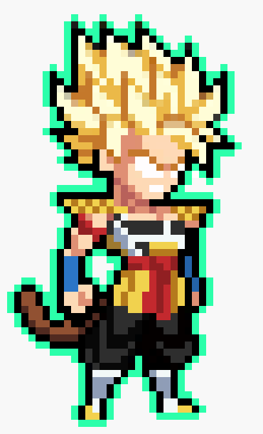 [24f17b] ssj2 rage bardock (kakarot)