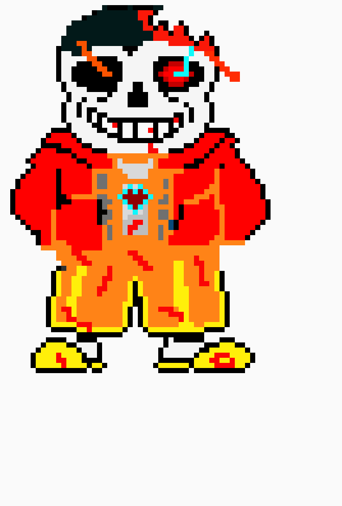 [f8f9b4] Horrortale Sans Sprite