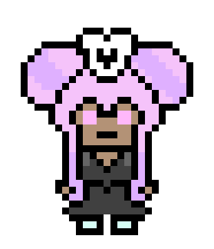 [952fff] danganronpa pixel sprite base