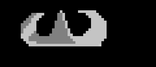 [8206a1] only his crown remains.