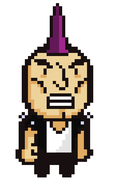 [8e9501] This is a joy addict. His name is Spike. I made him a while ago but revised him so he is in the showcase.