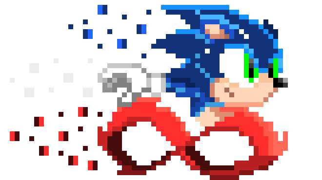 [9e00fc] Light Speed Dash Sonic (movie ver)