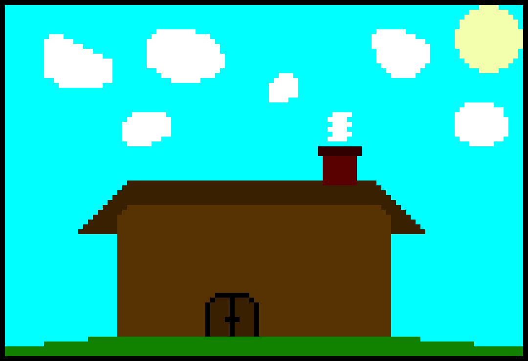 [9664c4] Foxi's house day