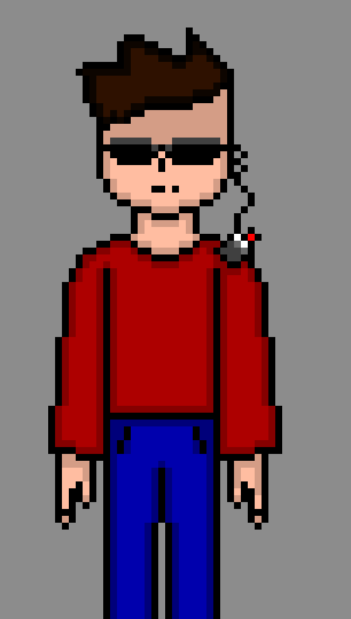 [55123c] Good, Eku put glasses on my sprite for some reason lol, but I like it! What about you? -Adam