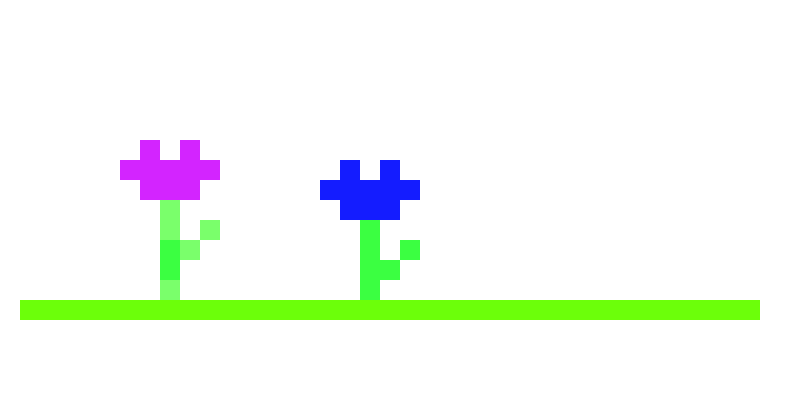 [9664c4] Two Flowers