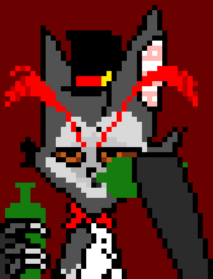 [ae61c8] runs in and walks out with what you'd expect