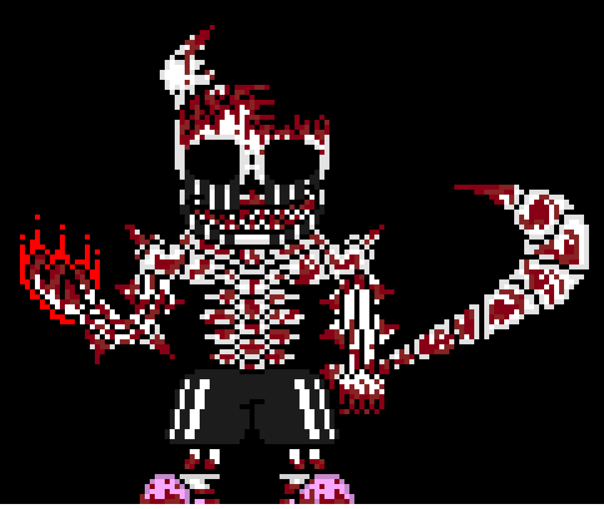 [e8cb42] *his tail stabs poppy in the chest then flings him around, he then throws him away but uses his telekinesis to bring him back* ITS LIKE A BOOMERANG  HAHAHAHAHAHAHAAH 