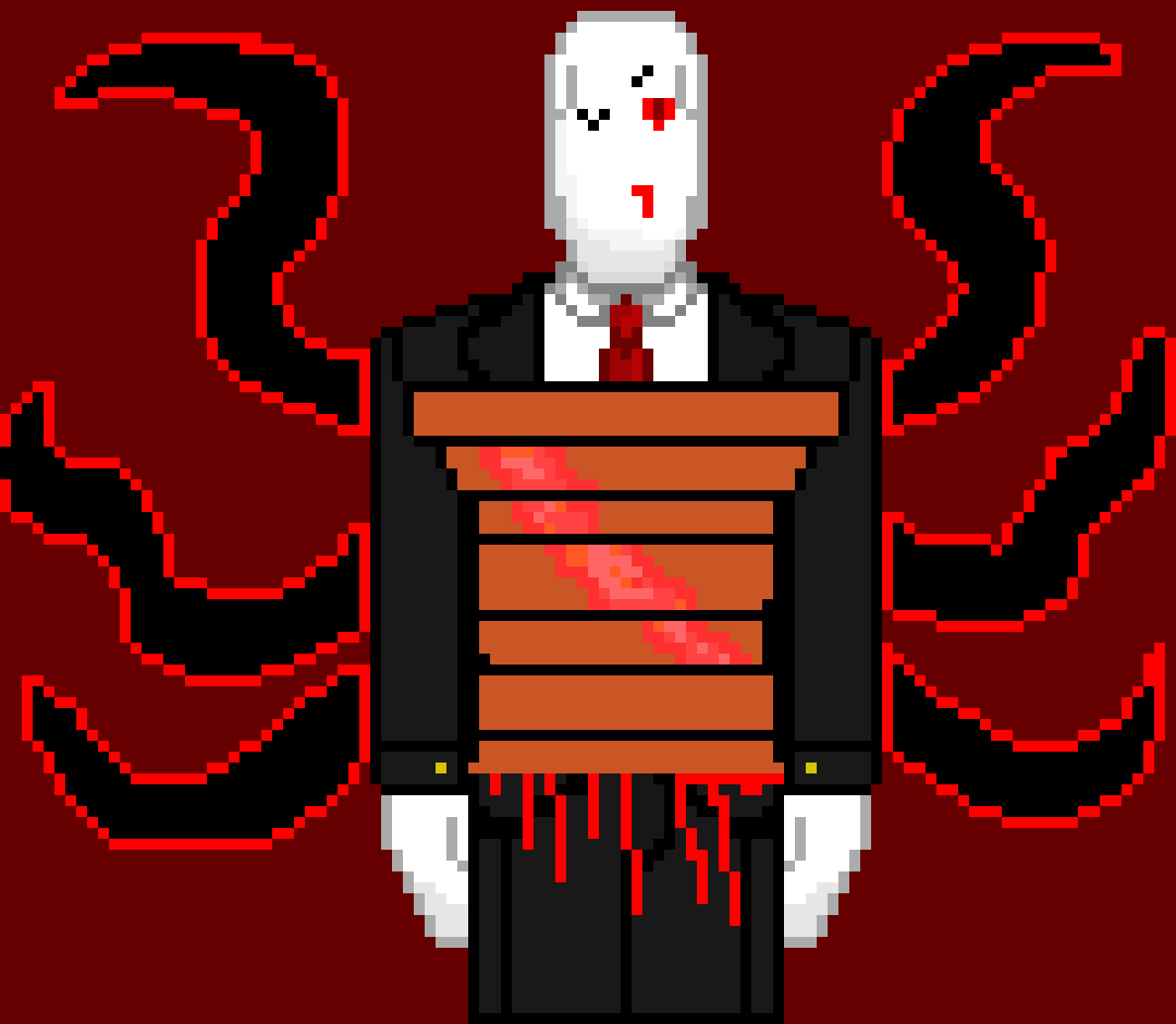 [7398c2] *Tentacles start to wave around wildly*  :Slenderman