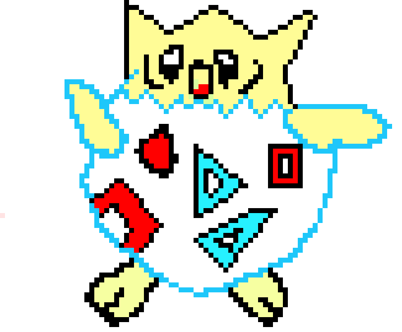 [9664c4] Togepi pixel art