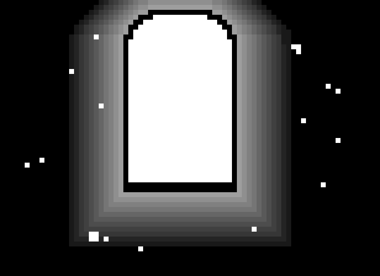 [9664c4] room 1 black door sparkle 8