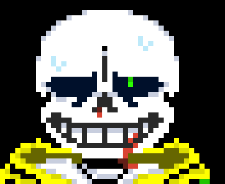 [4afabb] *epicly jopins rp* SANS, IT'S TOO DANGEROUS! DONT SACRIFICE I WILL! *teleports infront of papyrus to take the hit* -electro