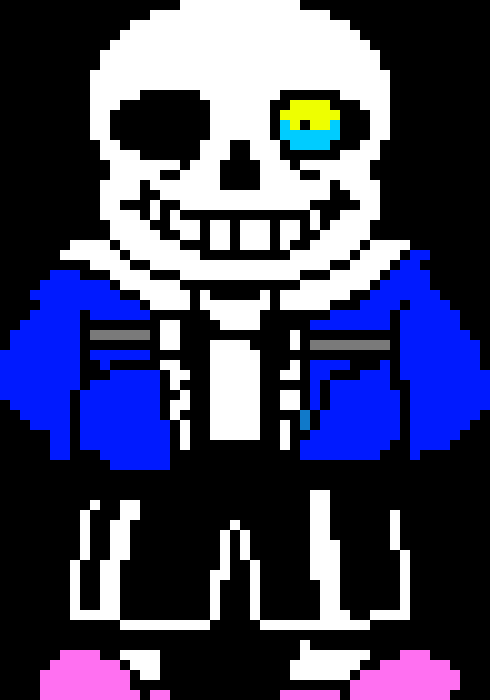 [1fdde0] Bad time sans Sptite (free to use!) - electro