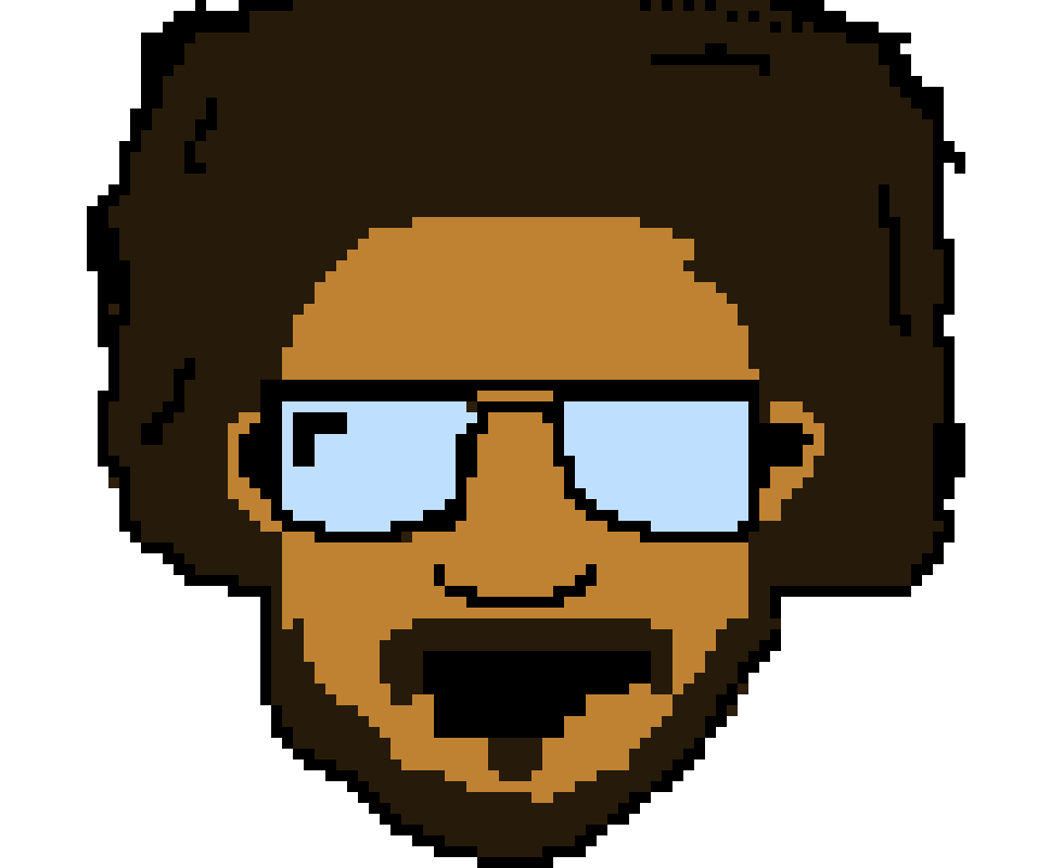 [52dfb8] Pixel Art Afrosapien 