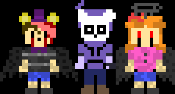 [6cf85f] *they step closer* YOUR NEXT.  -mini demonz