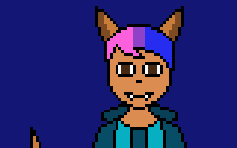 [4fbda4] no... and now my hair is bi flag...-Evan