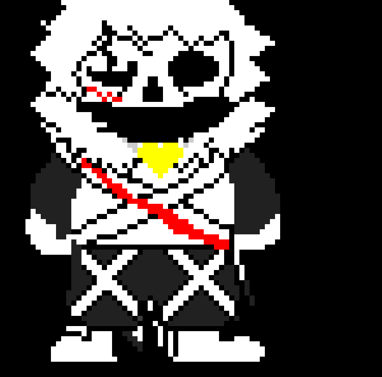 [7b43fa] X!Tale Last Event Sans sprite phase 3