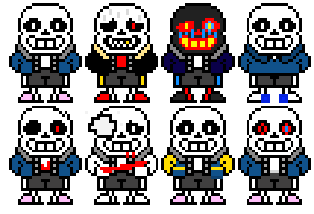 [9664c4] Sanses! (Re-Done!)