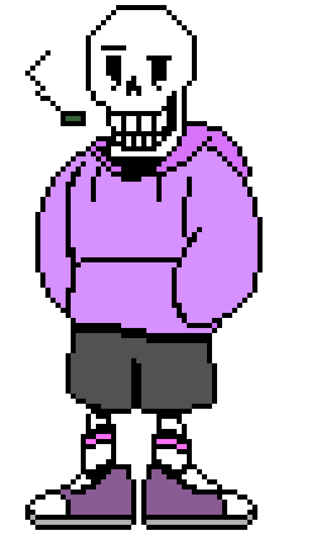 [e2c4a5] Underswap Papyrus Sprite.