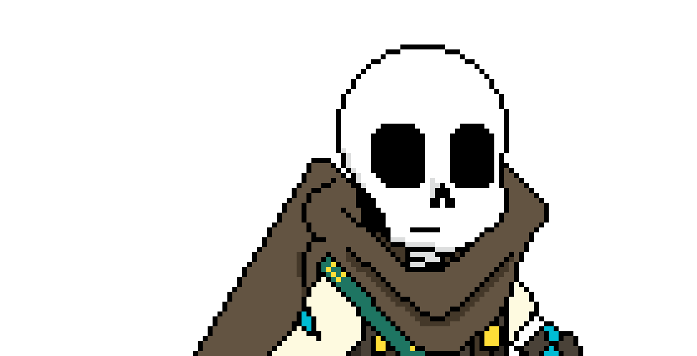 [b9de0d] (back. i had to get some food lol)...... - INK! sans