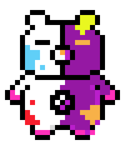 [a43e3f] Monosplat Pixel