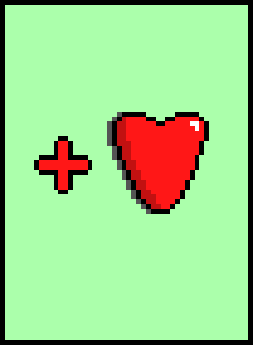 [6d2cbd] Extra life art no border