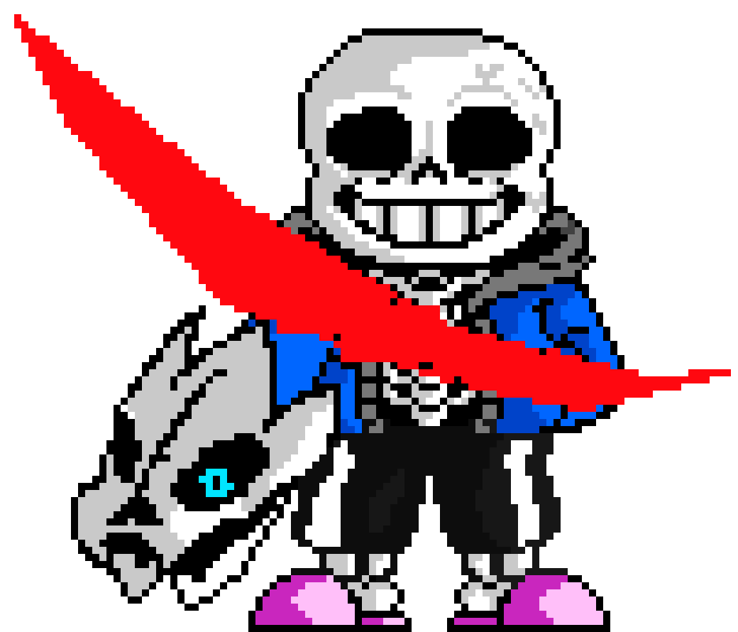[2b9834] smash bros ultamate Sans undertale