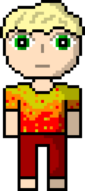 [e16e82] New Lucas (Flames Outfit)