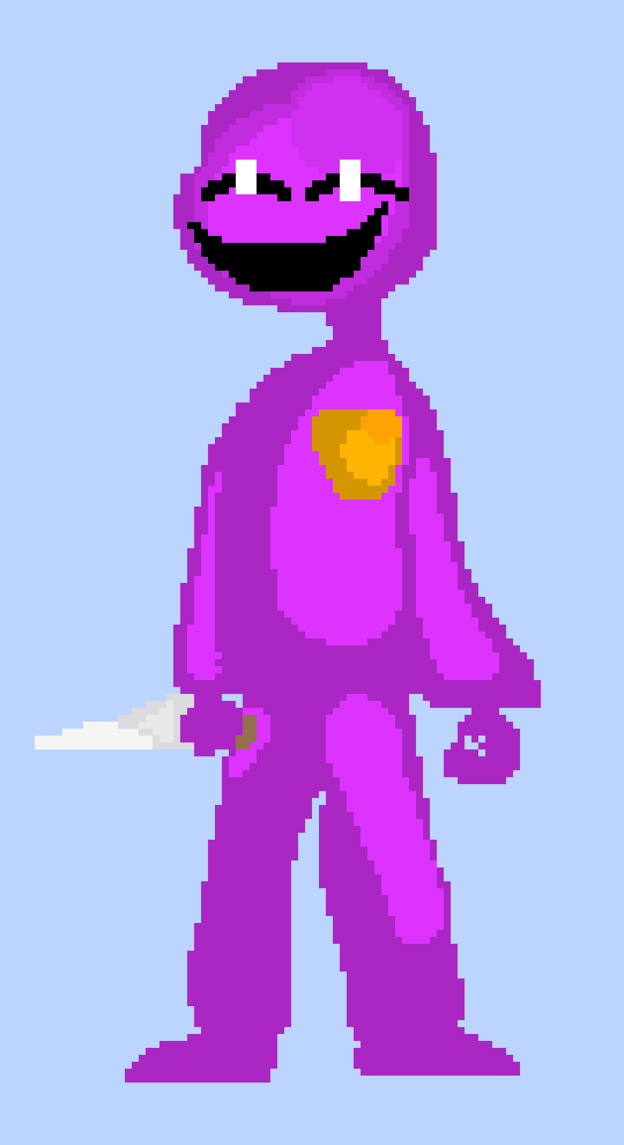 [3fcaee]  purple guy ( feel free to use with credit -Tom