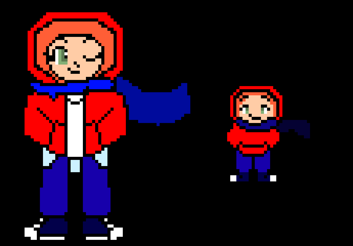 [9664c4] Little Human in a Monster World Sprite 1