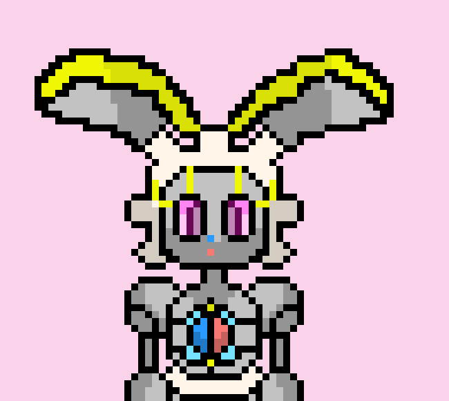 [d8d976] Blip blip! *It looks around for more flowers*