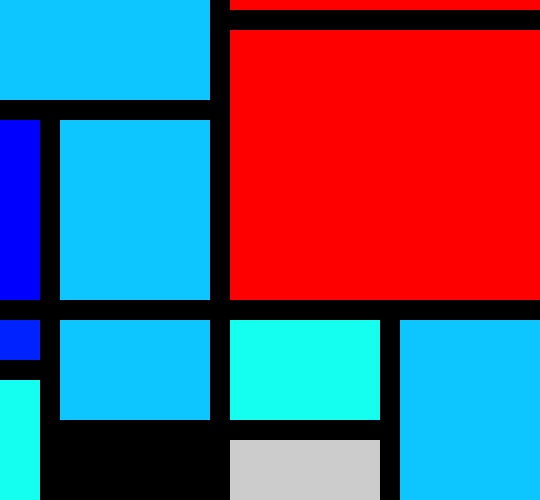 [9613f9] Pixel Mondrian