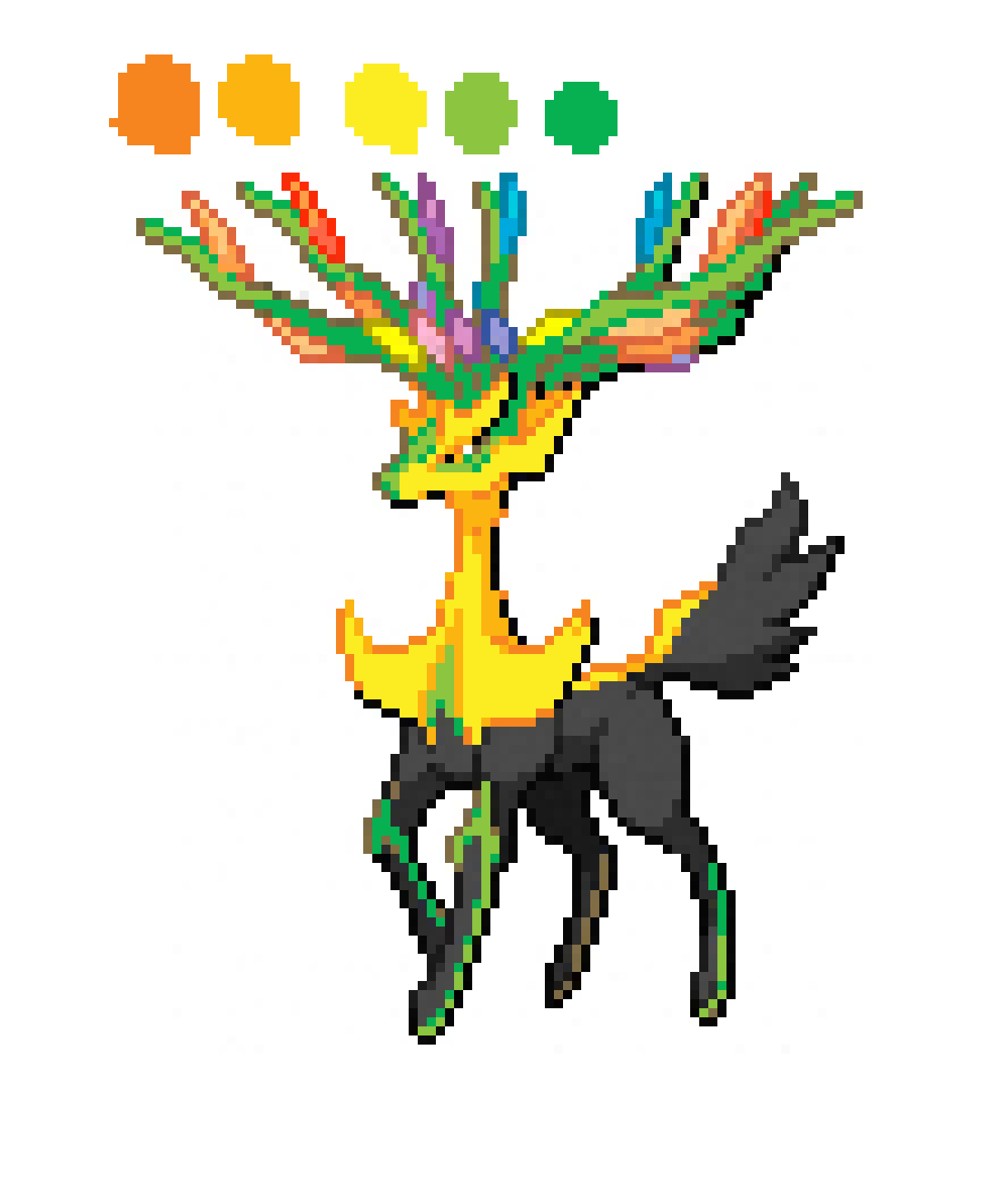 [5f4b49] xerneas recolor