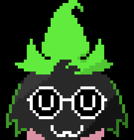 [05b0c1] (We have a mall now) *Ralsei sits on a bench in the PAM mall, listening to music*